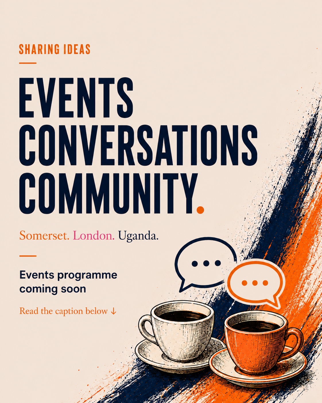 Events • Conversations • Community — The Ideas Shed